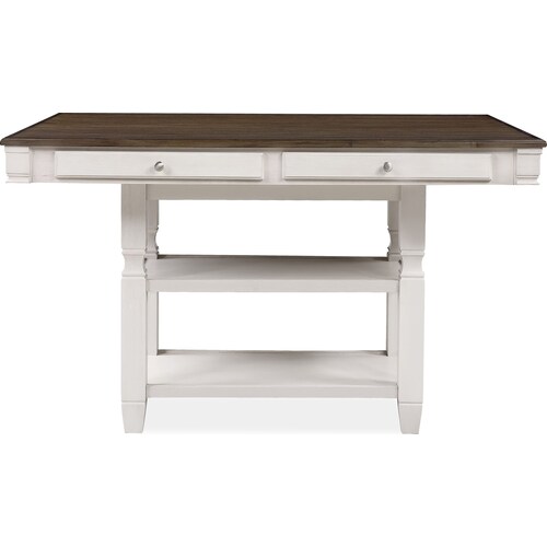 Glendale Kitchen Island - Whit