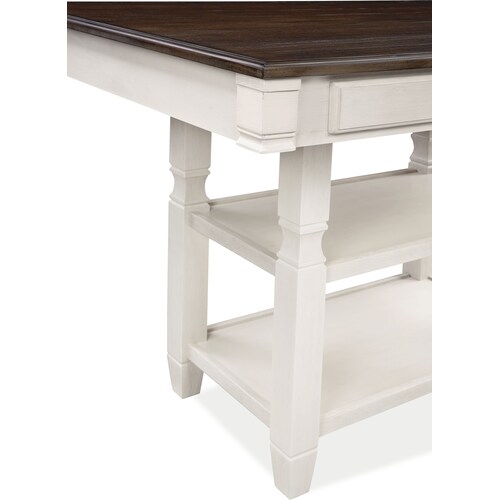 Glendale Kitchen Island - Whit