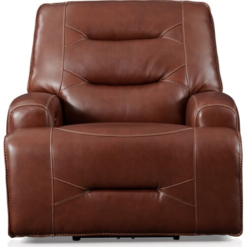 Preston Dual-Power Recliner - Carame