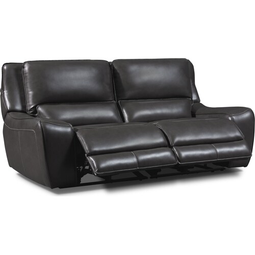 Holden 2-Piece Dual-Power Reclining Sofa - Gra