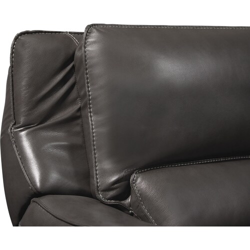 Holden 2-Piece Dual-Power Reclining Sofa - Gra 4 Holden 2-Piece Dual-Power Reclining Sofa - Gra