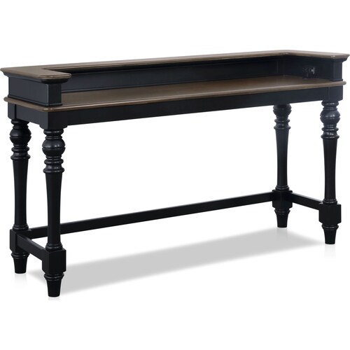 Charleston Console Table - Blac