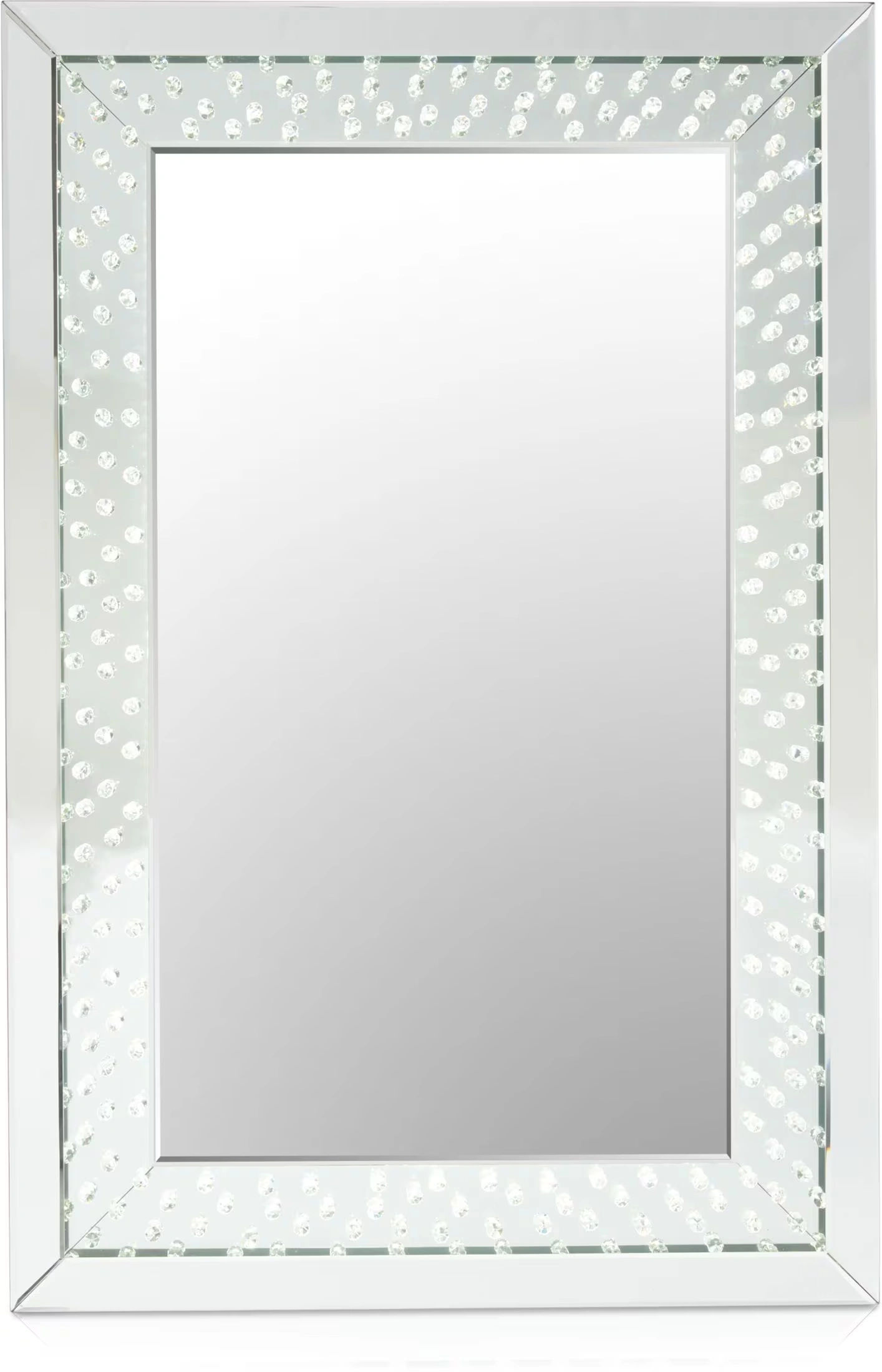 Krystal Illuminated 47 x 32 Wall Mirro