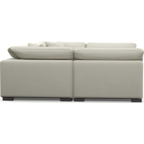 Plush Feathered Comfort 6-Piece Sectiona