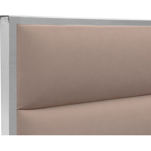 Concerto Queen Upholstered Bed - Champagn