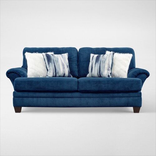 Cordelle Sofa and Loveseat Set - Blu 3 Cordelle Sofa and Loveseat Set - Blu