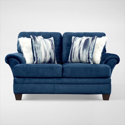 Cordelle Sofa and Loveseat Set - Blu 4 Cordelle Sofa and Loveseat Set - Blu