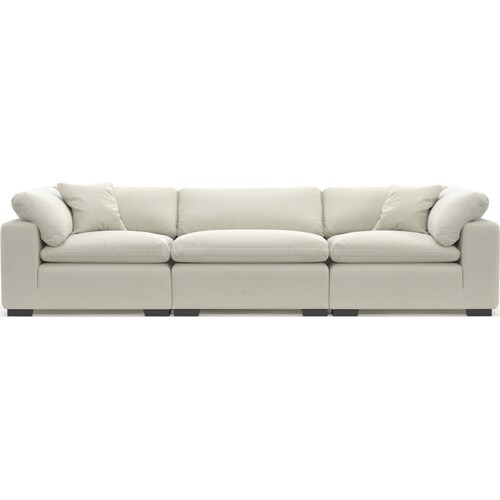 Plush Feathered Comfort 3-Piece Sofa- Anders Ivor