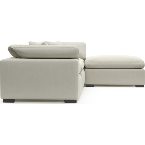 Plush Feathered Comfort 3-Piece Sofa and Ottoman - Anders Ivor 4 Plush Feathered Comfort 3-Piece Sofa and Ottoman - Anders Ivor