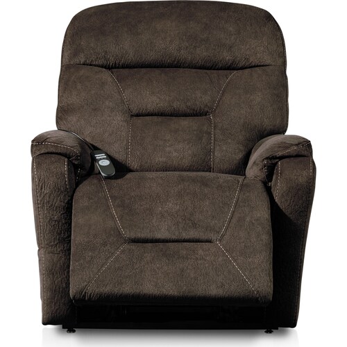 Hank Power Lift Heated Massage Recliner - Bar