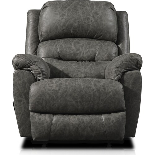 Bronx Manual Recliner - Gra