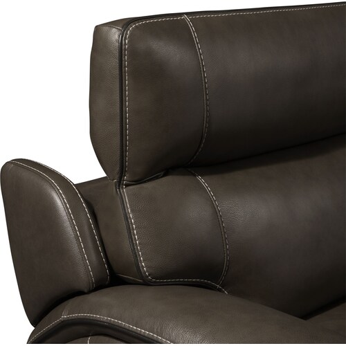 Devon Dual-Power Recliner - Charcoa 5 Devon Dual-Power Recliner - Charcoa