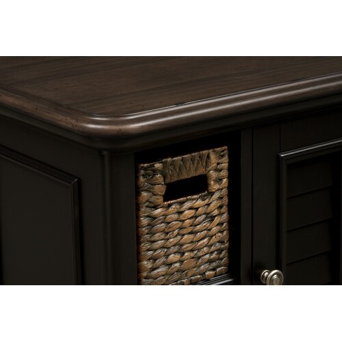 Charleston Chairside Table - Black