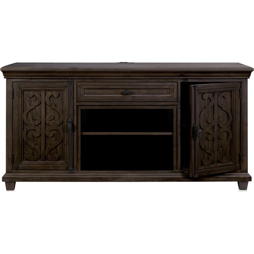 Charthouse 69 TV Stand - Charcoa 4 Charthouse 69 TV Stand - Charcoa