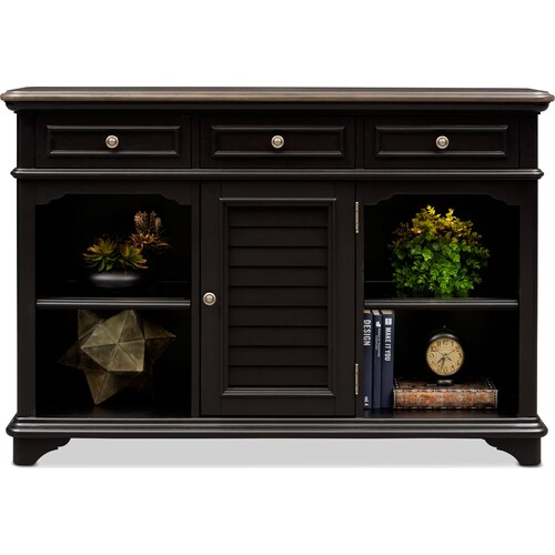 Charleston Sofa Table - Blac