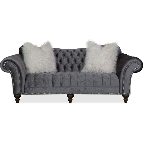 Brittney Sofa Charcoa