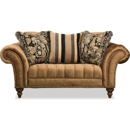 Brittney Loveseat - Bronz