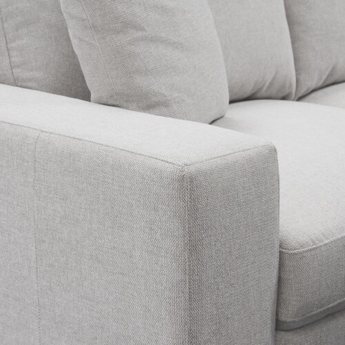 Milo 4-Piece Sleeper Sectional with Right-Facing Chaise - Light Gra