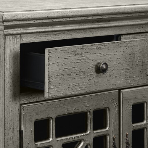 Grenoble Cabinet - Distressed Pewte