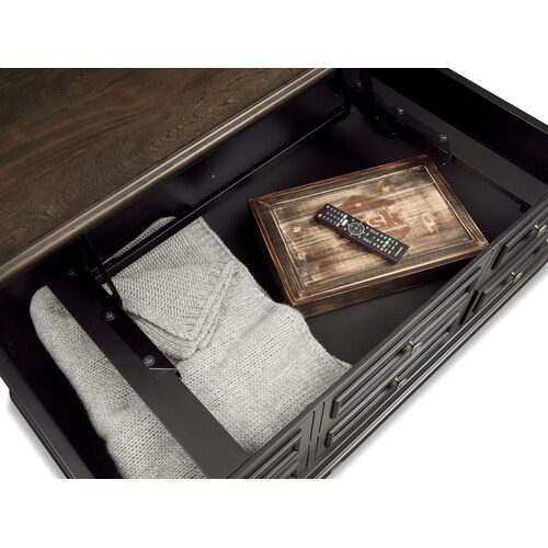 Charleston Lift-Top Coffee Table - Blac 5 Charleston Lift-Top Coffee Table - Blac