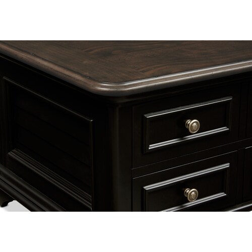 Charleston Lift-Top Coffee Table - Blac 6 Charleston Lift-Top Coffee Table - Blac