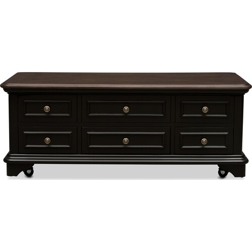 Charleston Lift-Top Coffee Table - Blac 8 Charleston Lift-Top Coffee Table - Blac