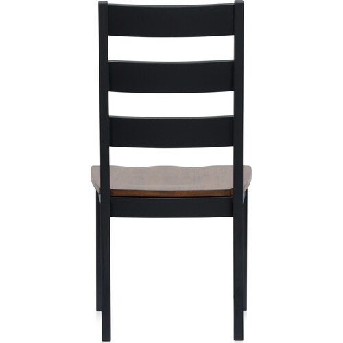 Maxwell Solid Wood Dining Chair - Blac 4 Maxwell Solid Wood Dining Chair - Blac