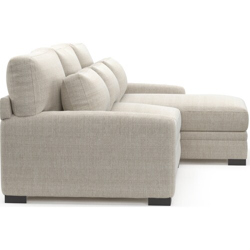 Winston Foam Comfort 2-Piece Sectional with Right-Facing Chaise - Mason Porcelai 3 Winston Foam Comfort 2-Piece Sectional with Right-Facing Chaise - Mason Porcelai