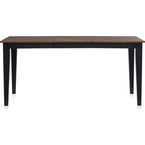 Maxwell Solid Wood Extendable Dining Table - Blac 3 Maxwell Solid Wood Extendable Dining Table - Blac