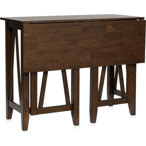 Maxwell Solid Wood Breakfast Bar - Hickor