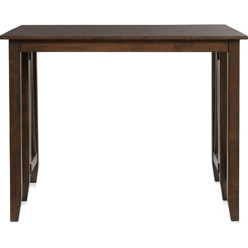 Maxwell Solid Wood Breakfast Bar - Hickor