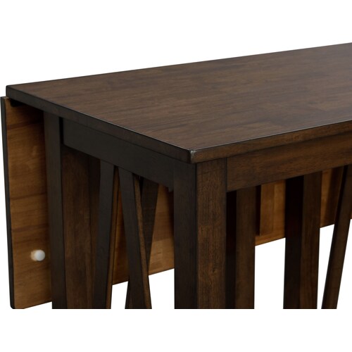 Maxwell Solid Wood Breakfast Bar - Hickor