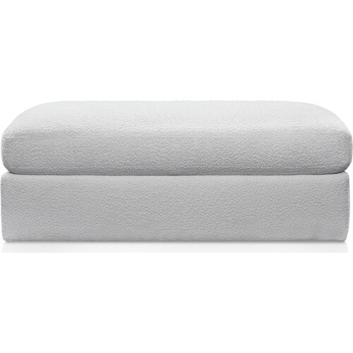 Haven Foam Comfort Ottoman - Oslo Sno