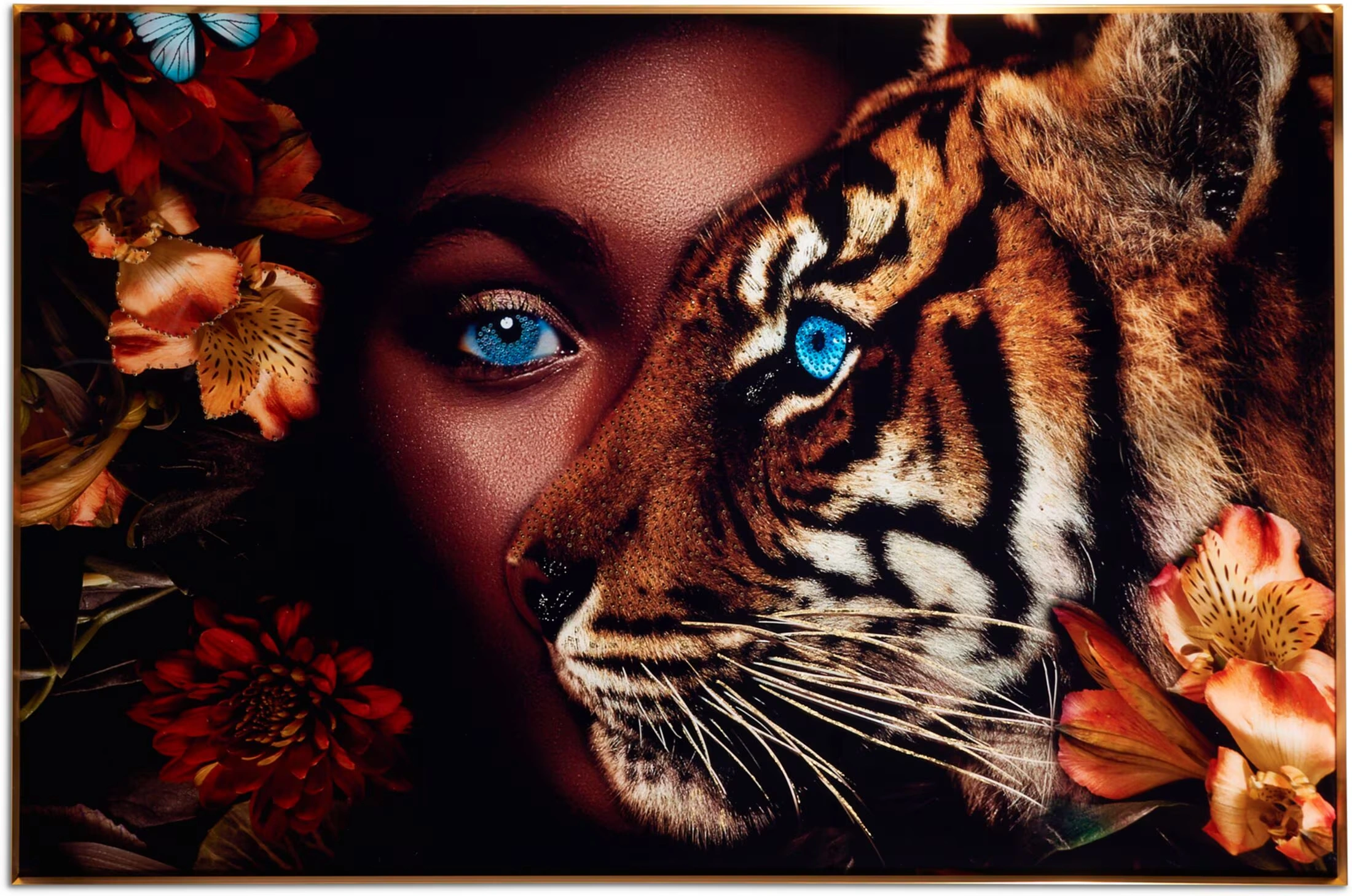 Eye of the Tiger 40 x 60 Wall Ar
