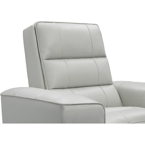 Hartley Dual-Power Recliner - Light Gra 4 Hartley Dual-Power Recliner - Light Gra