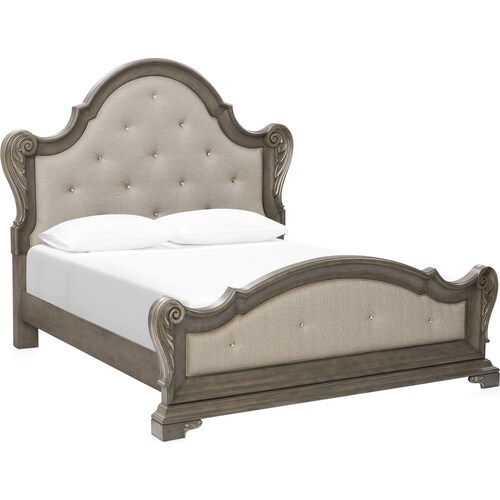 Vivian 5-Piece Queen Bedroom Set with Dresser and Mirror