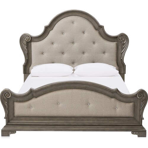 Vivian 5-Piece Queen Bedroom Set with Dresser and Mirror