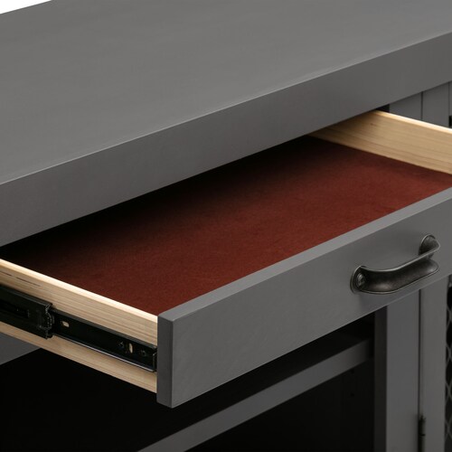 Fairmont 96 TV Stand - Gra