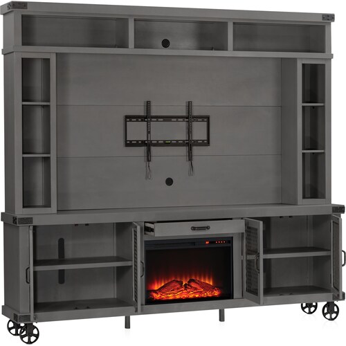 Fairmont Fireplace Entertainment Wall - Gra