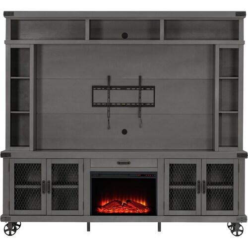 Fairmont Fireplace Entertainment Wall - Gra