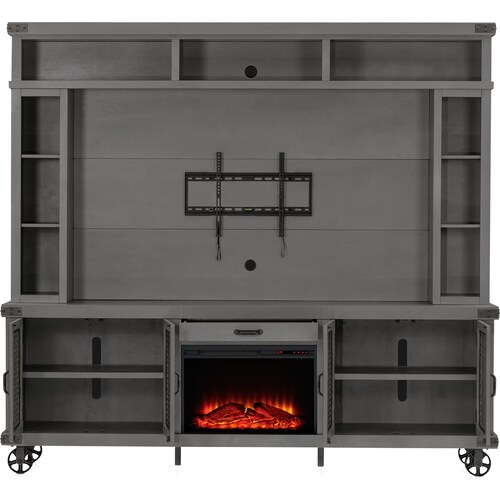 Fairmont Fireplace Entertainment Wall - Gra