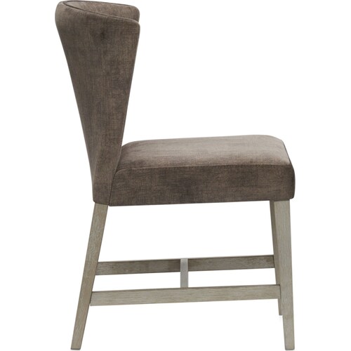 Bowen Uphosltered Side Chair - Gra