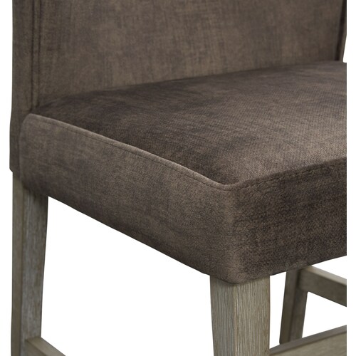 Bowen Uphosltered Side Chair - Gra