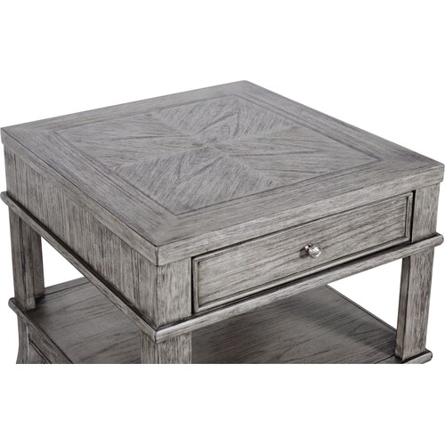 Hazel End Table - Gra