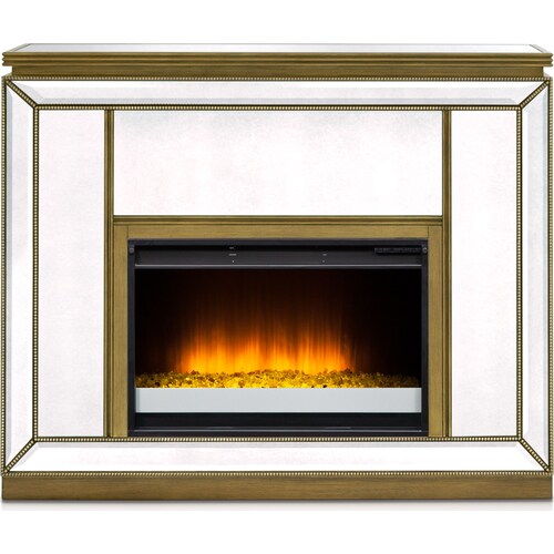 Reflection 48 Contemporary Fireplac