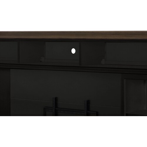 Charleston 94 Entertainment Wall with Fireplace - Blac 4 Charleston 94 Entertainment Wall with Fireplace - Blac