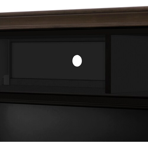 Charleston 94 Entertainment Wall with Fireplace - Blac 6 Charleston 94 Entertainment Wall with Fireplace - Blac