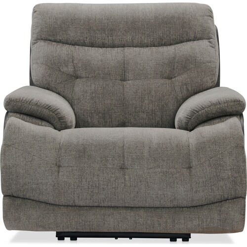 Beckett Dual-Power Recliner - Gra 3 Beckett Dual-Power Recliner - Gra