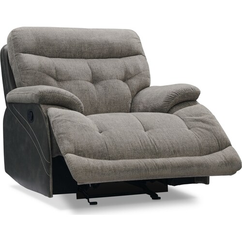 Beckett Glider Recliner - Gra