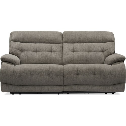 Beckett 2-Piece Dual-Power Reclining Sofa - Gra 3 Beckett 2-Piece Dual-Power Reclining Sofa - Gra